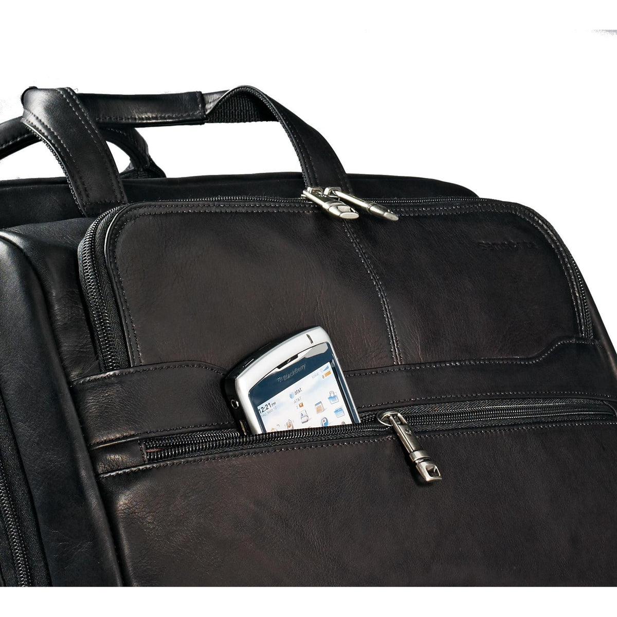 COLOMBIAN LEATHER 2 POCKET BUSINESS CASE*