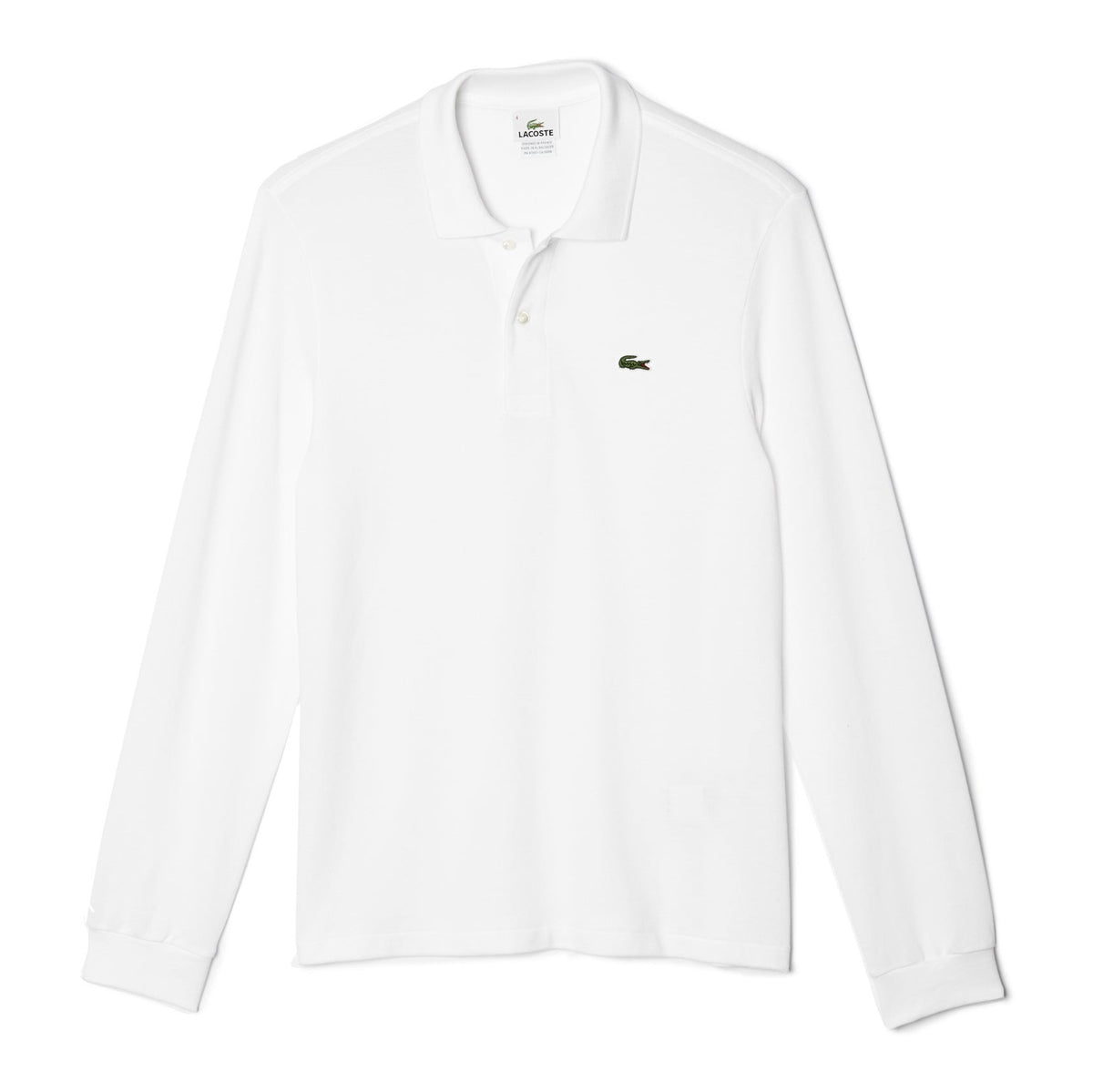 Men’s Lacoste Original Long Sleeve Original Cotton Pique Polo