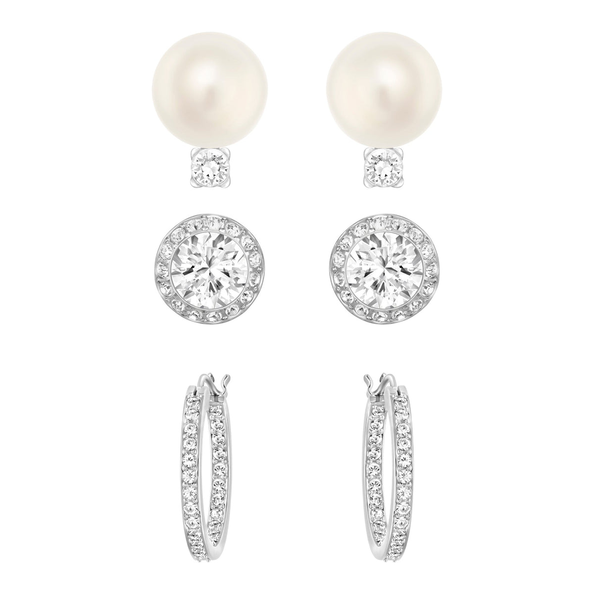 Swarovski All Day Pierced Earrings Set