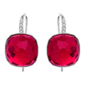 Swarovski Dot Pierced Earrings