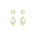 Swarovski Harley Pierced Earrings Navette