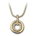 Swarovski Circle Pendant