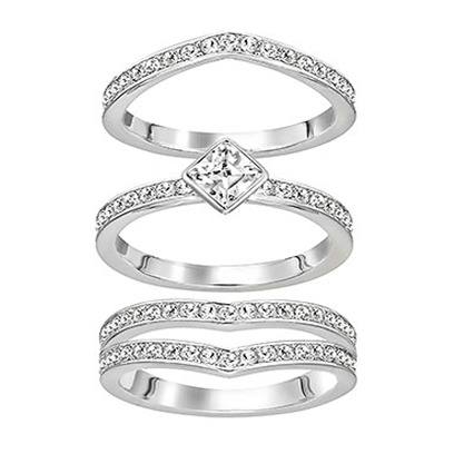 Swarovski Alpha Ring Cry Rhs 58