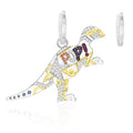 APM Asymmetric Silver Pop Rexy Earrings