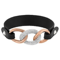Swarovski Bound Bracelet Leather