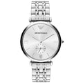 Emporio Armani Men's Classic Analog Display Quartz Silver Watch