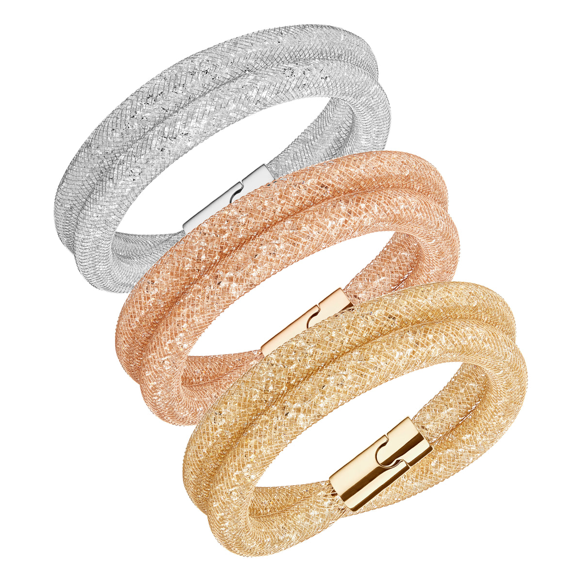 Swarovski Stardust Deluxe Bracelet Double Set