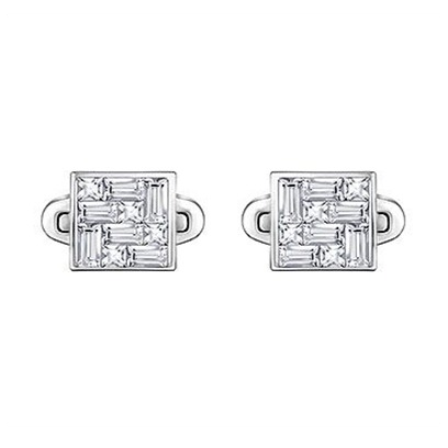 Swarovski Edge Cufflinks Cry Sts