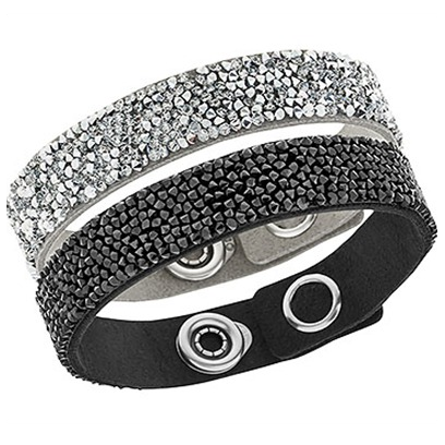 Swarovski Crystal Rock Bracelet Set Cry Jet