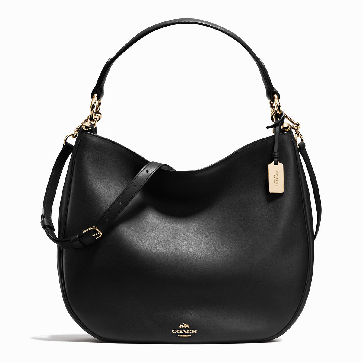 Coach nomad hobo in glovetanned leather