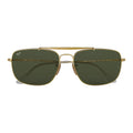 RAY-BAN Colonel Green Classic G-15 Lenses With Gold Frame
