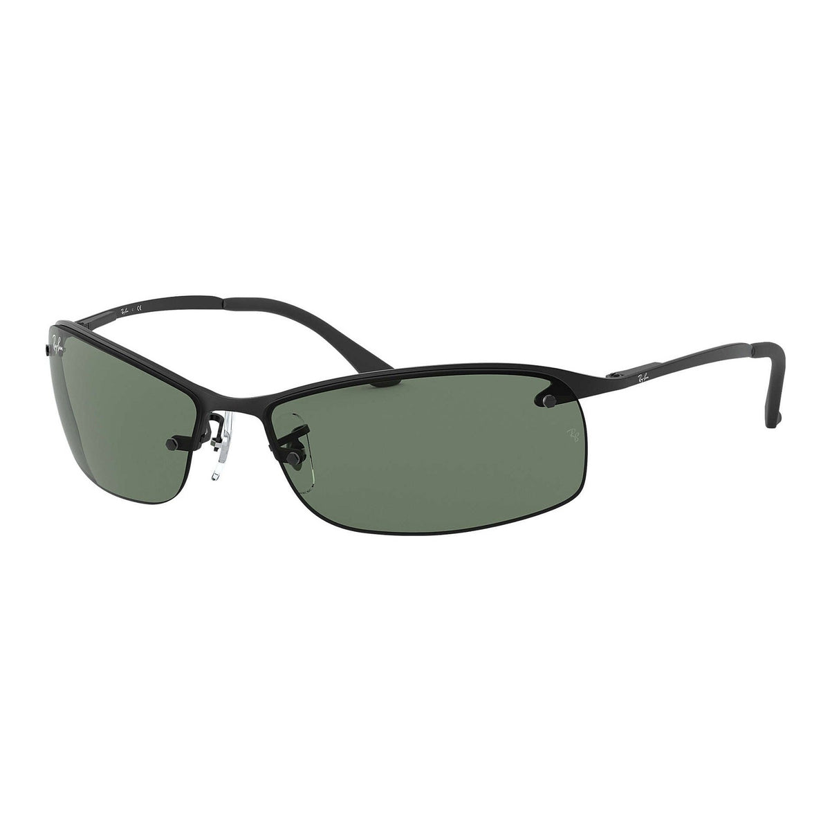 Ray-Ban RB3183 Black - Metal - Green Lenses