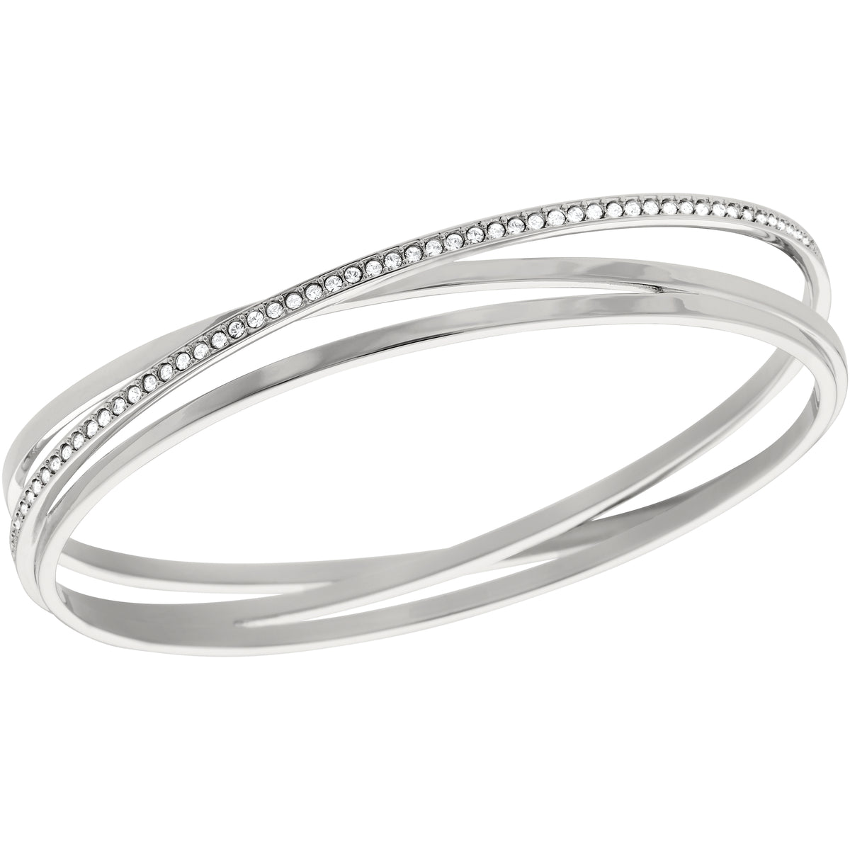 Swarovski Spiral Bangle