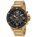 Armani Exchange Men's Analog Display Quartz Gold Watch