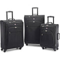 American Tourister Pop Plus 3 Piece Nested Spinner Luggage Set Black 64590-1041