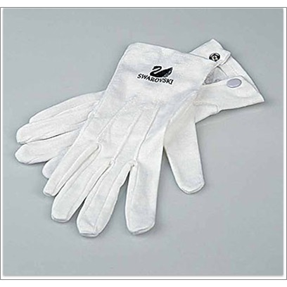 Swarovski Gloves White
