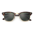 Ray-Ban Clubmaster Classic RB3016 Tortoise - Acetate - Green Lenses