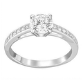 Swarovski Attract Ring Size 58 Round Rhs