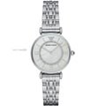 Emporio Armani Women's Gianni Silver Stainless-Steel Quartz Watch
