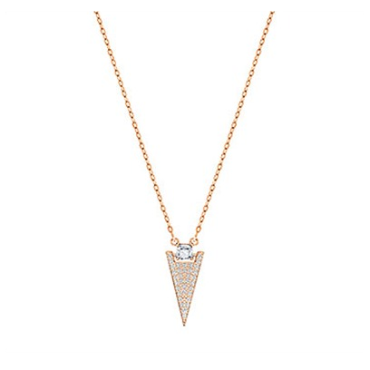 Swarovski Funk Necklace Full Czwh Cry Ros