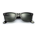 RAY-BAN Original Wayfarer Classic RB2140 Black - Acetate - Green Lenses