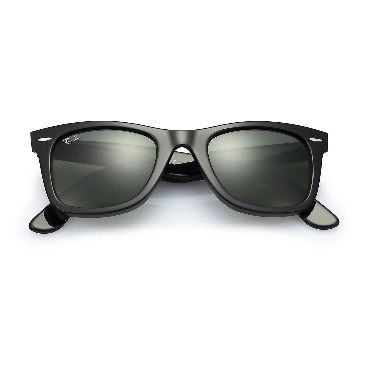 RAY-BAN Original Wayfarer Classic RB2140 Black - Acetate - Green Lenses