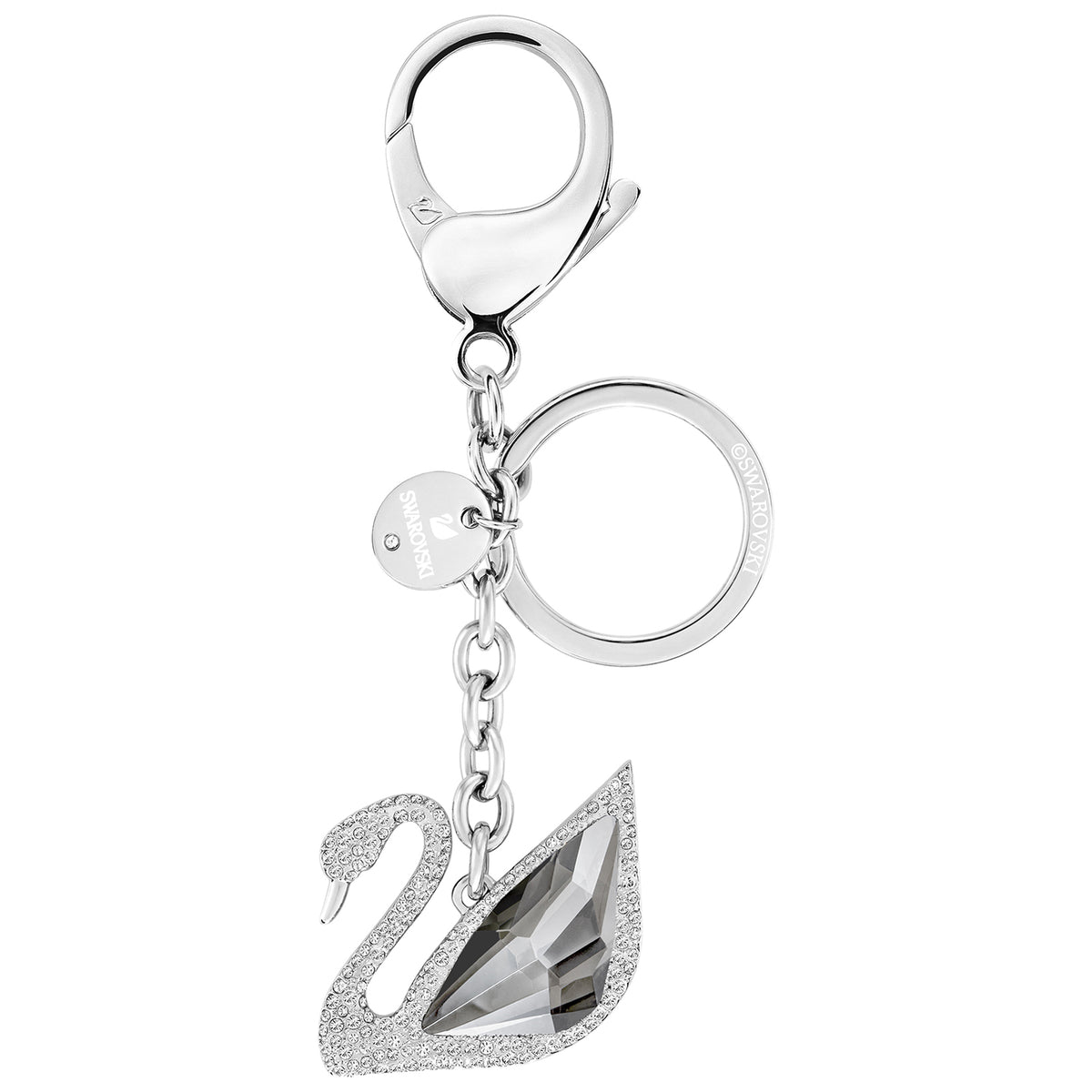 Swarovski Swan Pavé Bag Charm & Key Ring