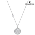 Swarovski Letter Y Pendant, White, Rhodium Plating