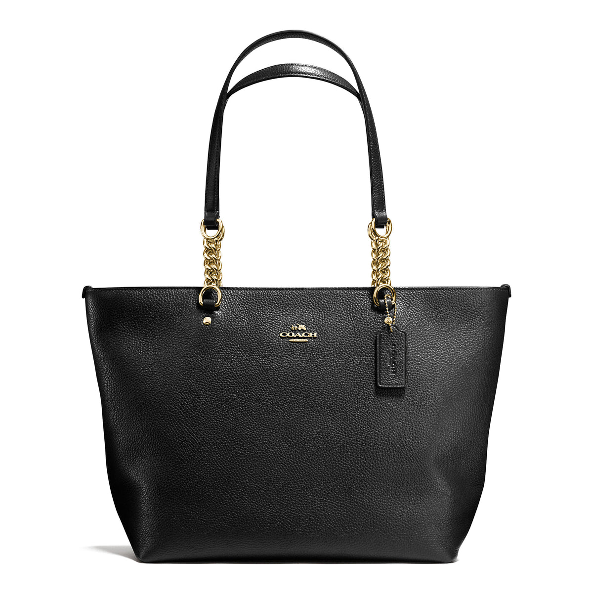 Coach SOPHIA small tote in pebble leather