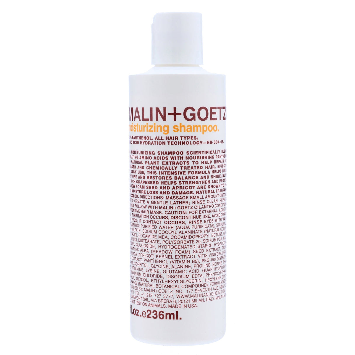 MALIN + GOETZ Moisturizing Shampoo, 8fl.oz.e236ml