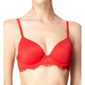 Calvin Klein Perfectly Fit With Lace Modern T-Shirt Bra
