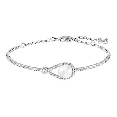 Swarovski Enlace Bangle Crywhite Rhs M