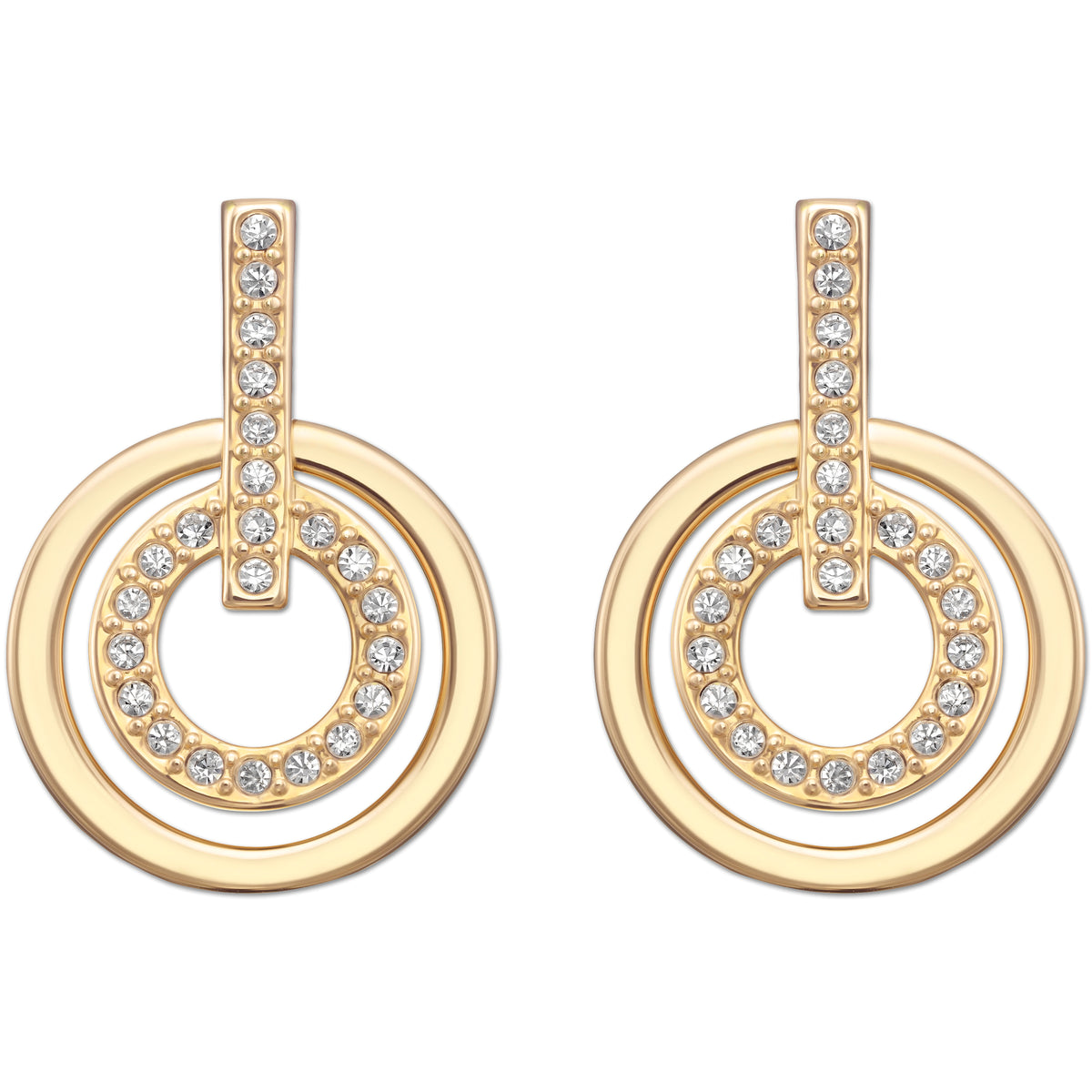 Swarovski Circle Mini Pierced Earrings