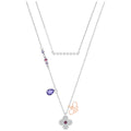 Swarovski Glowing Necklace Clover Set, Versatile