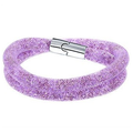 Swarovski Stardust Bracelet Db Lame Viol S