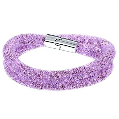 Swarovski Stardust Bracelet Db Lame Viol S