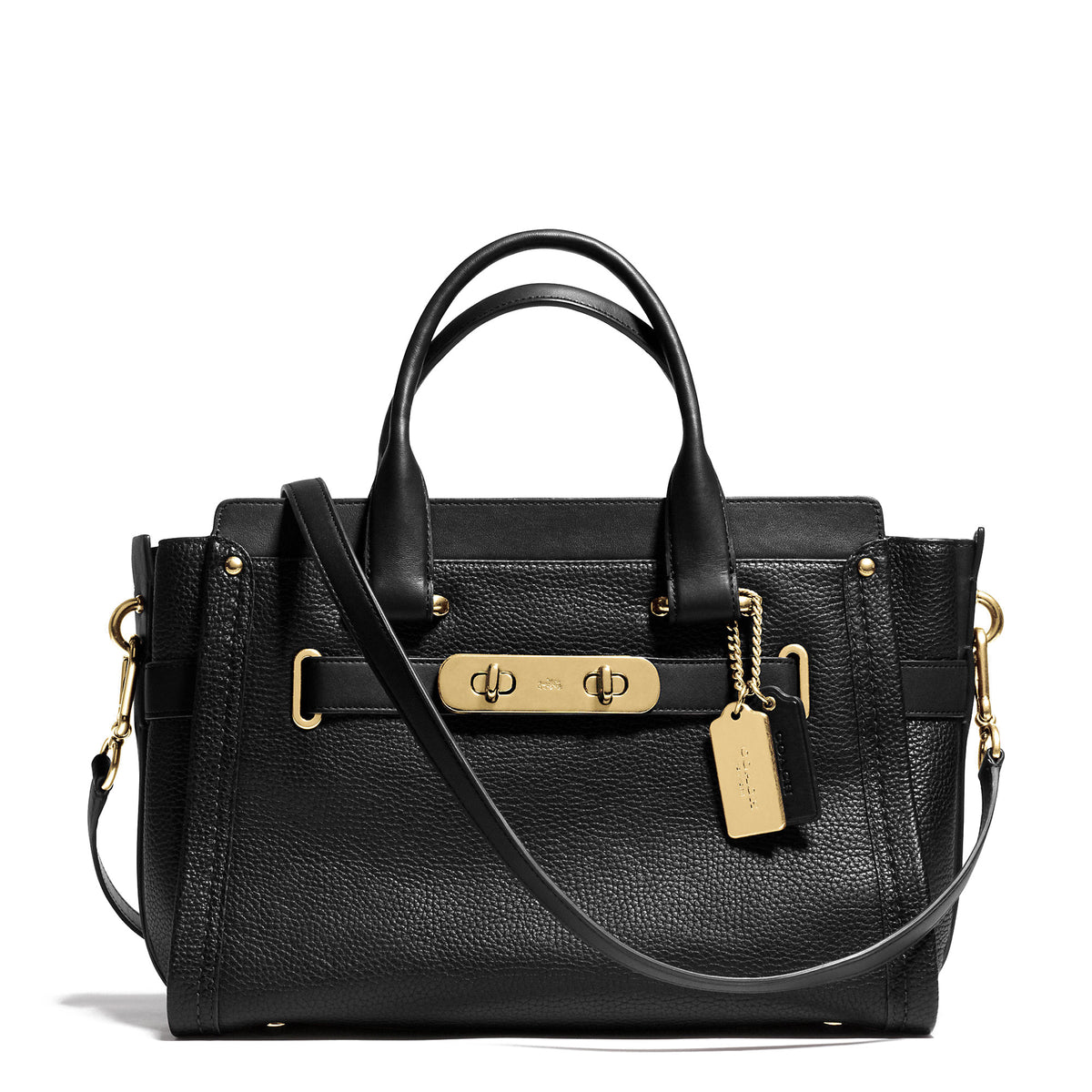 Coach SWAGGER in pebble leather