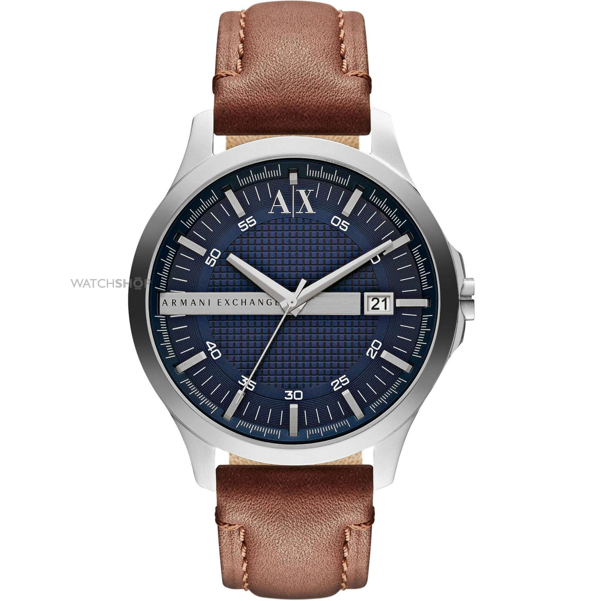 Armani Exchange Men's Analog Display Quartz Brown Watch