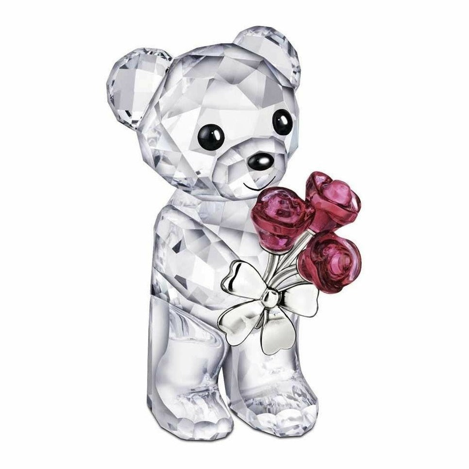 Swarovski Kris Bear - Red Roses For You