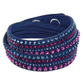 Swarovski Slake Dlx Bracelet Dmul Sis Dk Blue M Sp