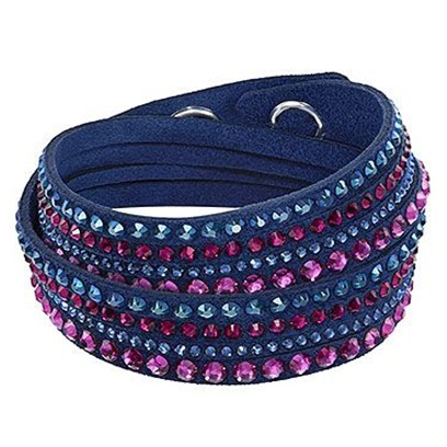 Swarovski Slake Dlx Bracelet Dmul Sis Dk Blue M Sp