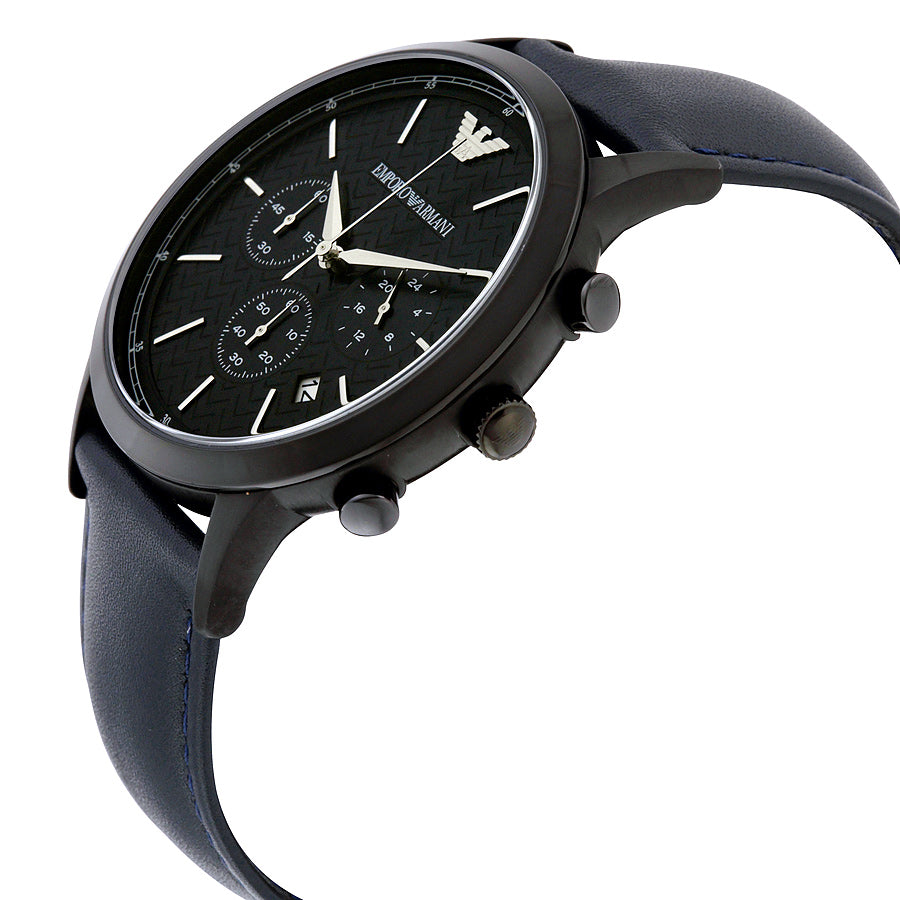 Emporio Armani Men's Dress Analog Display Quartz Blue Watch