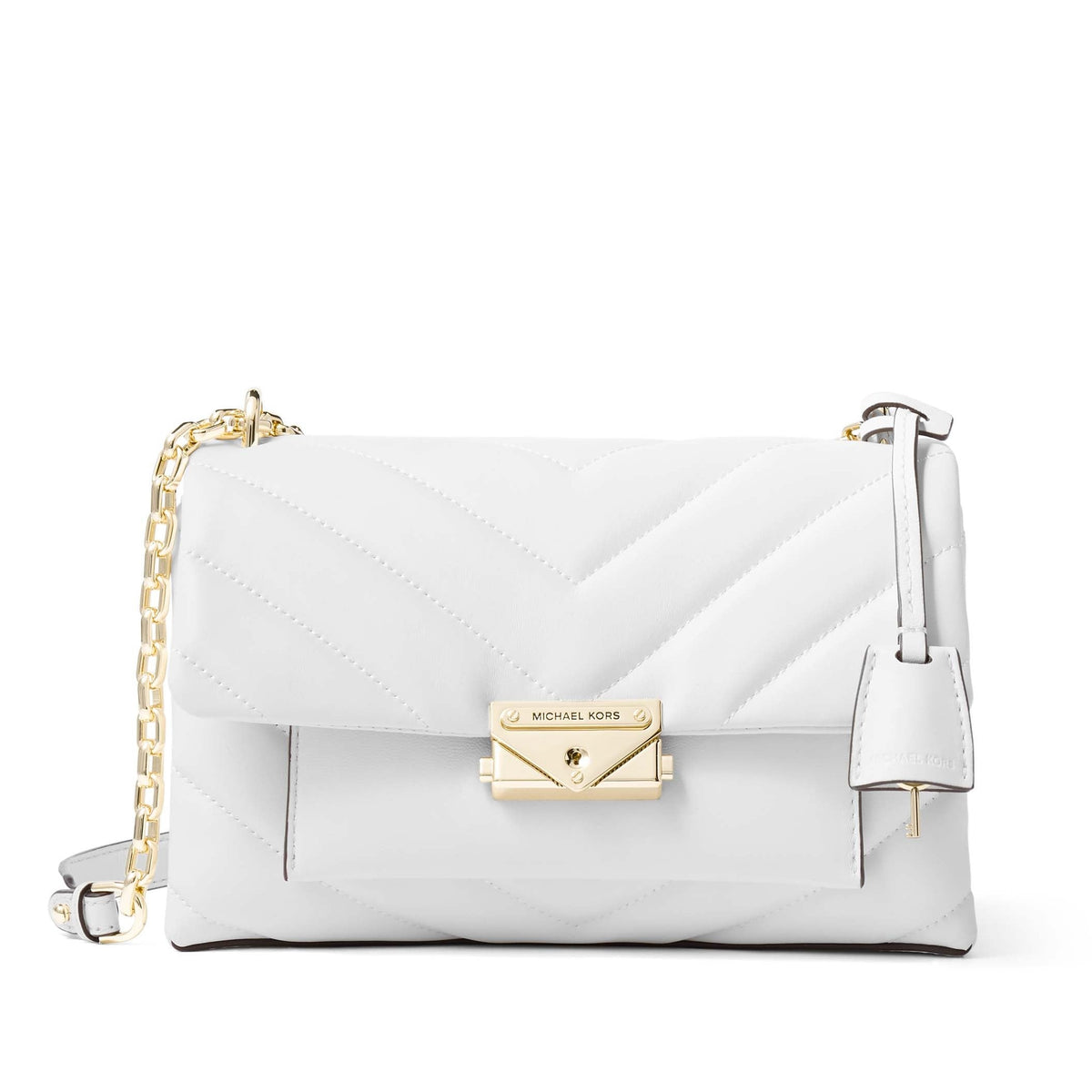 Michael Kors Cece Medium Cnv Chain Shoulder