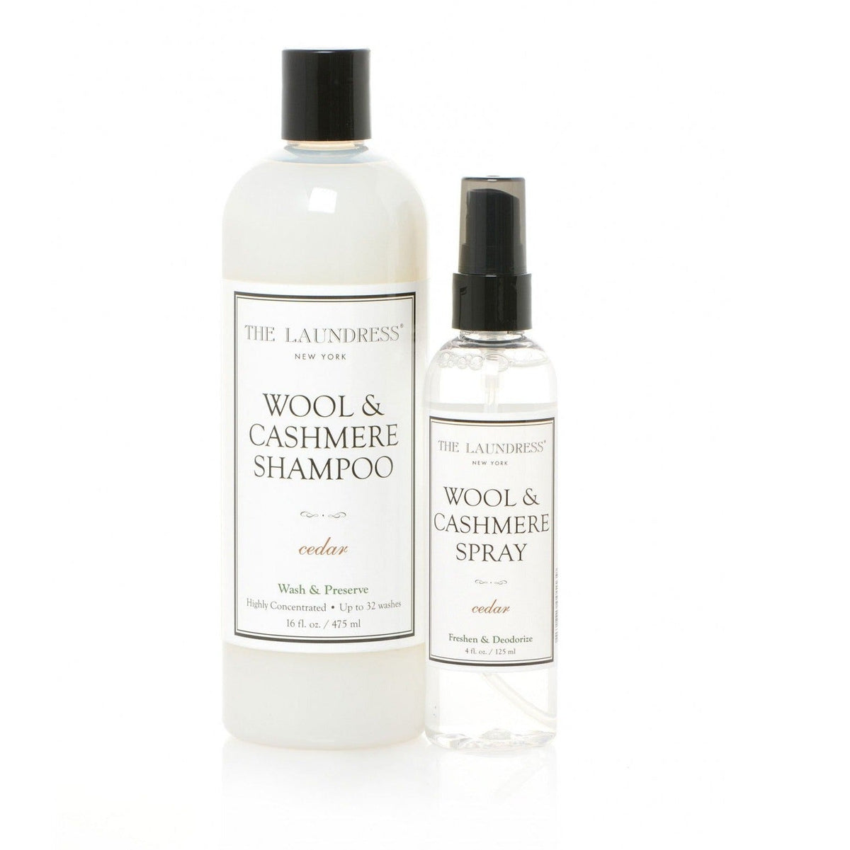 The Laundress Wool & Cashmere Shampoo & Wool & Cashmere Spray Duo