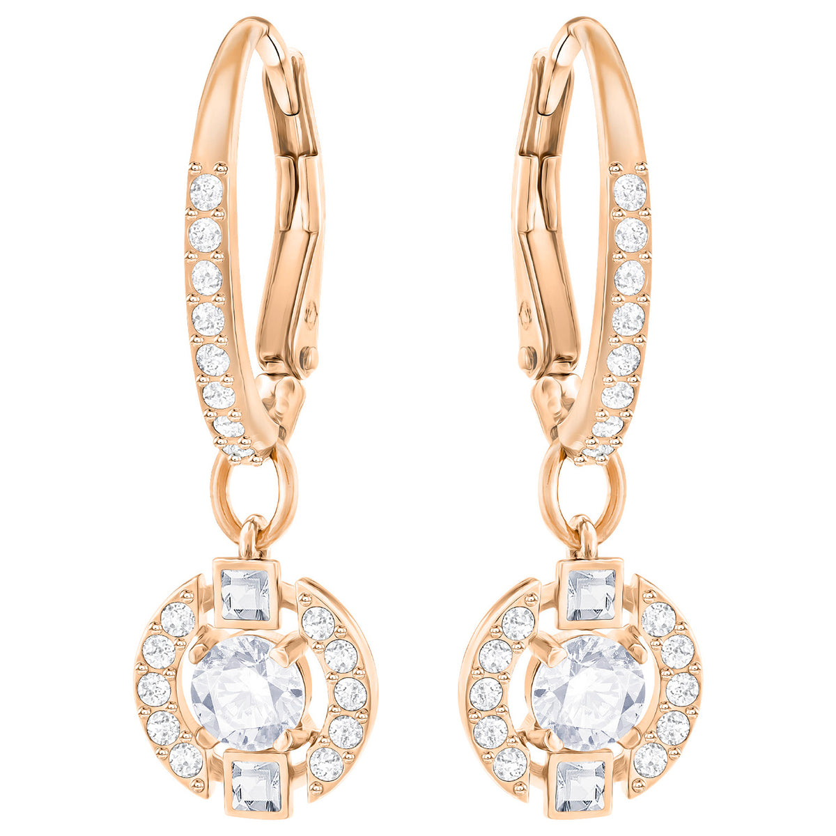 Swarovski Sparkling Pierced Earrings