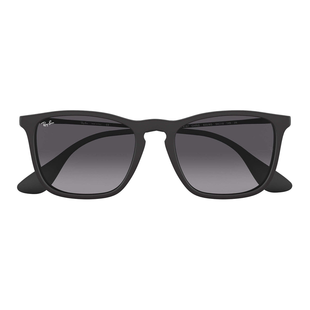 RAY-BAN Chris RB4187 Black - Nylon - Grey Gradient Lenses
