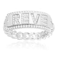 APM Silver Reve Chain Ring