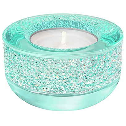 Swarovski Shimmer Tea Light Light Blue