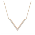 Swarovski Delta Necklace Med Cry Ros