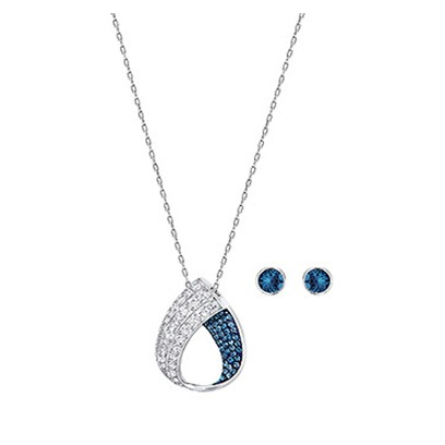 Swarovski Fortunately Set Sml Mont Cry Rhs